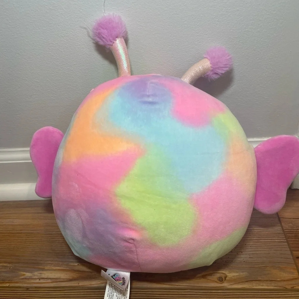 Iris the butterfly Squishmallows Pink Purple Blue  Stuffy Stuffed Animal Kids - Picture 2 of 2